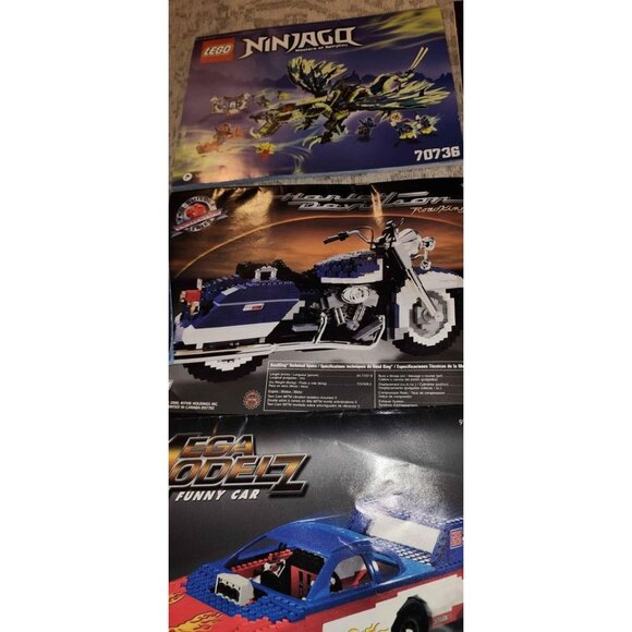 Lot Of 27 LEGO Instruction Manuals For Various Sets Including Ninjago Star Wars - Picture 8 of 10